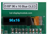 Διαφανής ενότητα επίδειξης OLED διεπαφή υποστήριξης I2c SSD1306 I2C 0,69 ιντσών 96x16